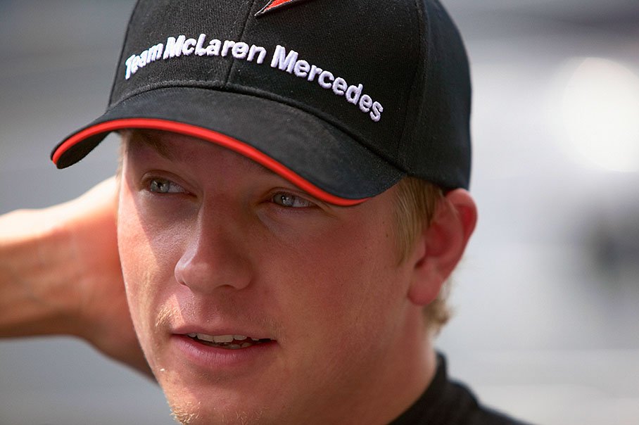 Kimi Raikkonen.