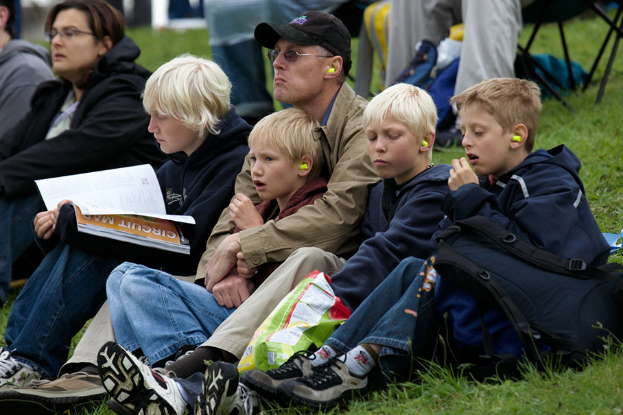 Australian F1 fan family
