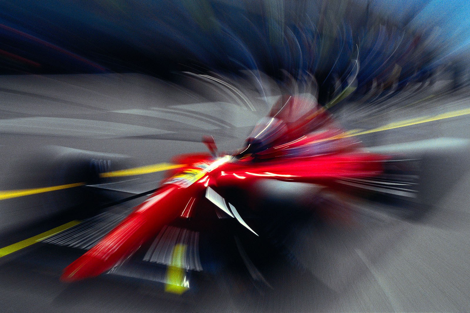 Alain Prost, Ferrari, winner of the French Grand Prix, Paul Ricard, 1990