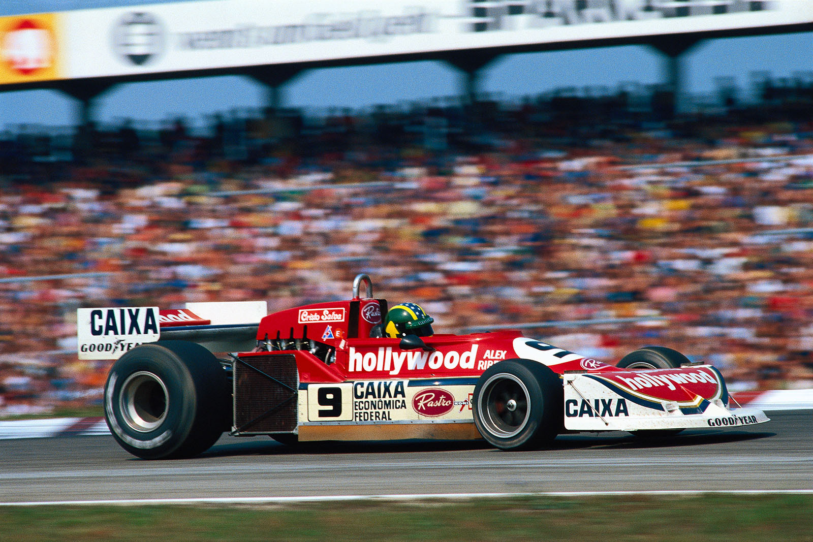 Alex-Dias Ribeiro on March-Cosworth, 1977, German GP, Hockenheim