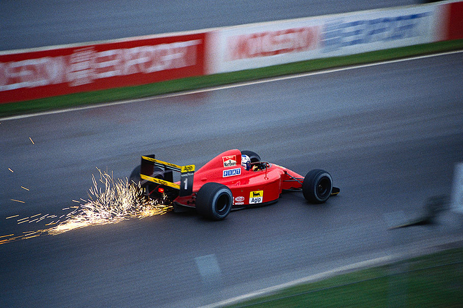 Word Champion Alain Prost, Ferrari