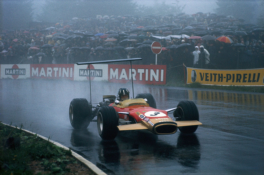 Lotus driver Graham Hill