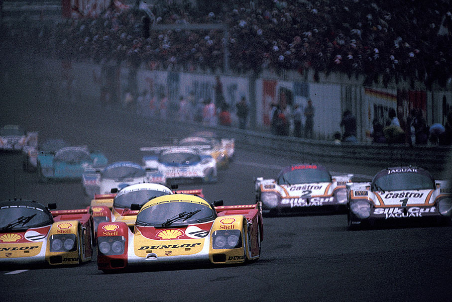 Le Mans 24h 1988, Porsche 962C (# 17 H.-J. Stuck, Klaus Ludwig, Derek Bell)