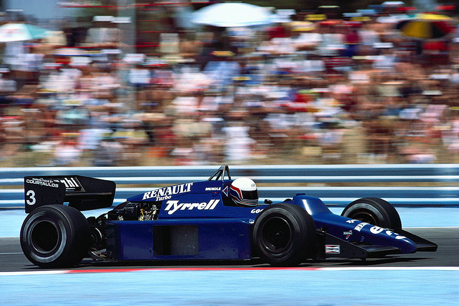 Martin Brundle, Tyrrell-Renault 014