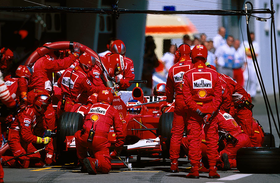 Barrichellos pitstop