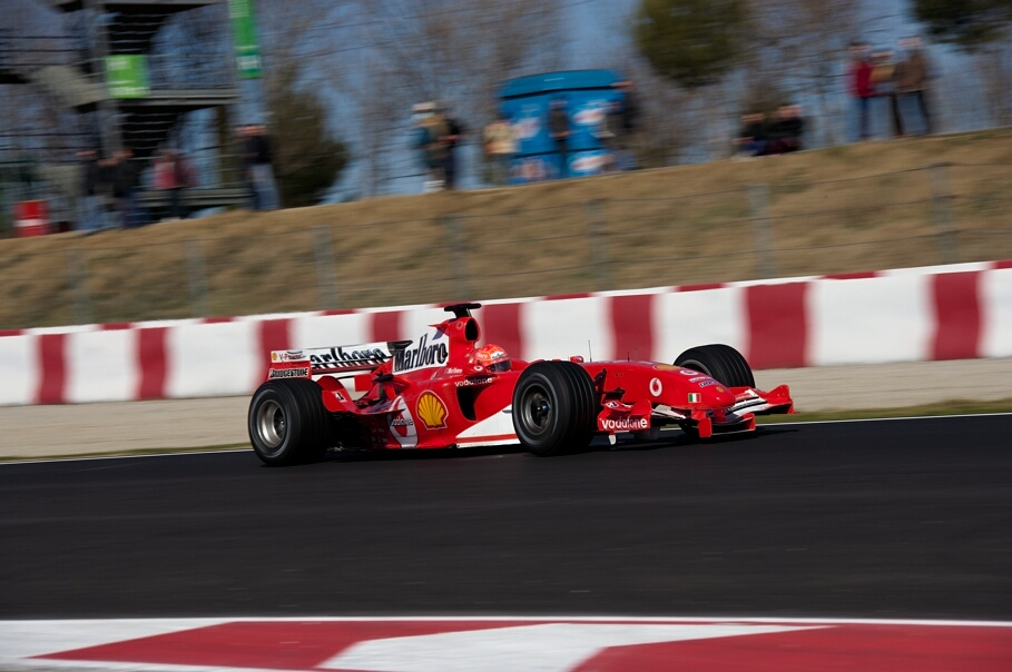Preseason testing week at Barcelona, 15.-17.2.2005