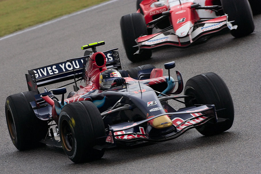 Toro Rosso's Sebastian Vettel