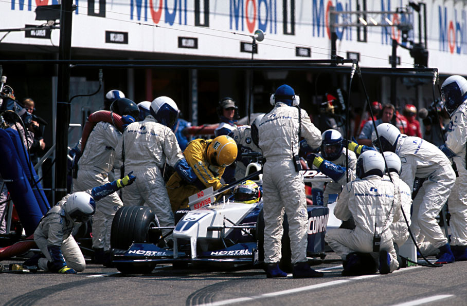 Ralf in his Williams