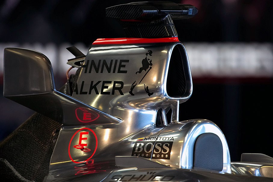 McLaren Mercedes airbox