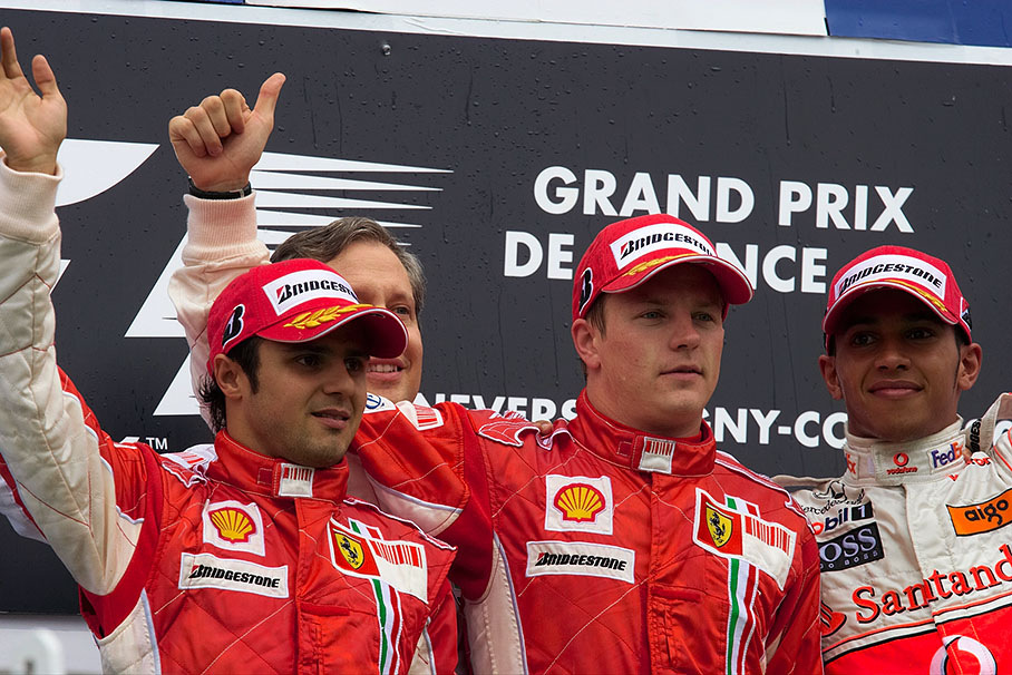 Podium group photo