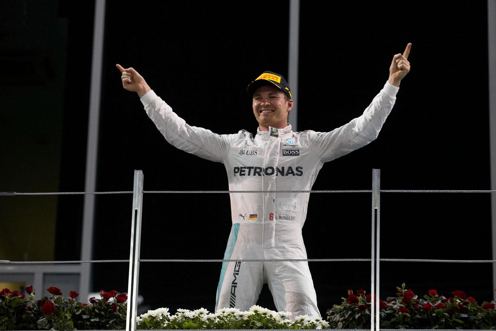 Nico Rosberg crowned World Champion 2016, Abu Dhabi Grand Prix, 2016