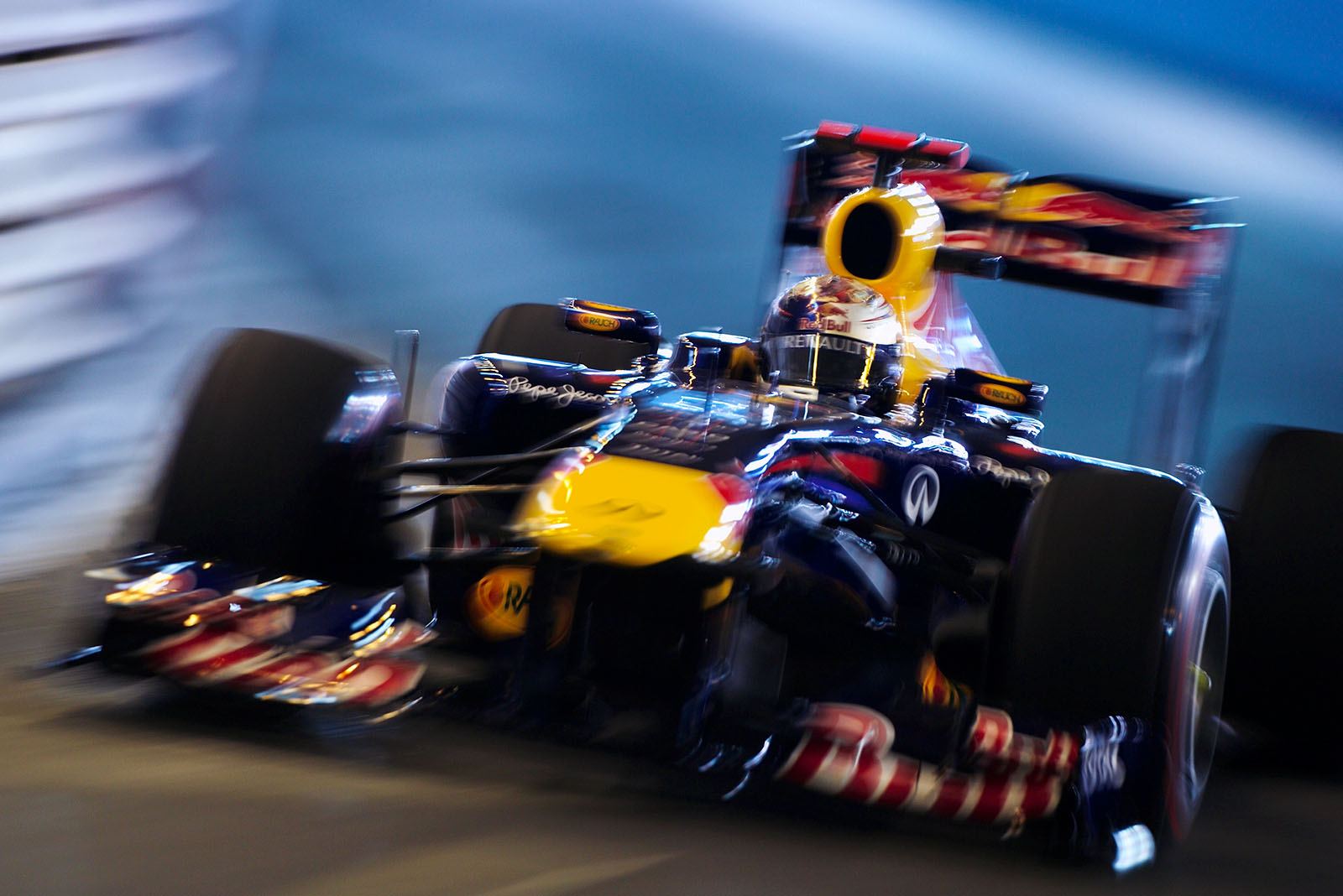 Sebastian Vettel, Red Bull Racing.