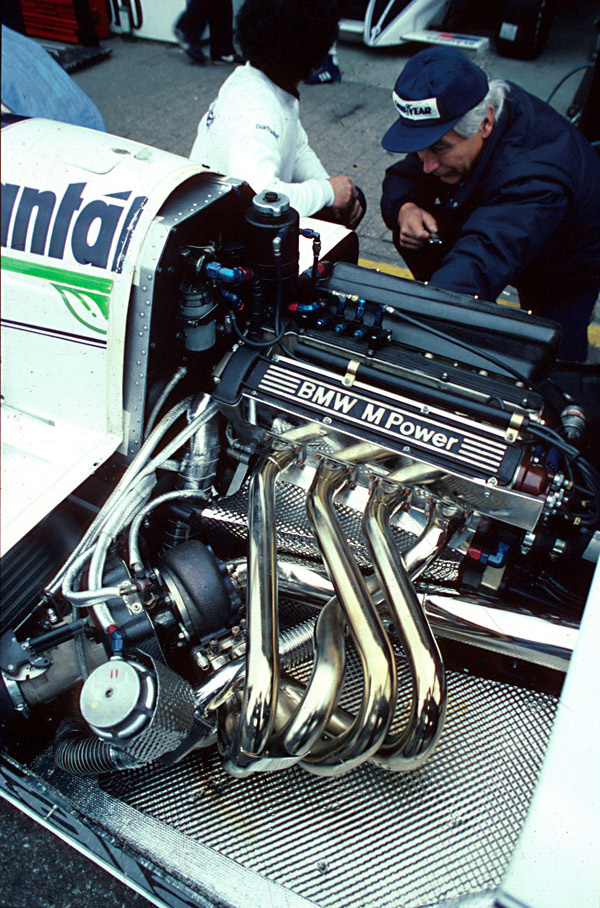 1.5 t/c Brabham BT50-BMW 4 engine