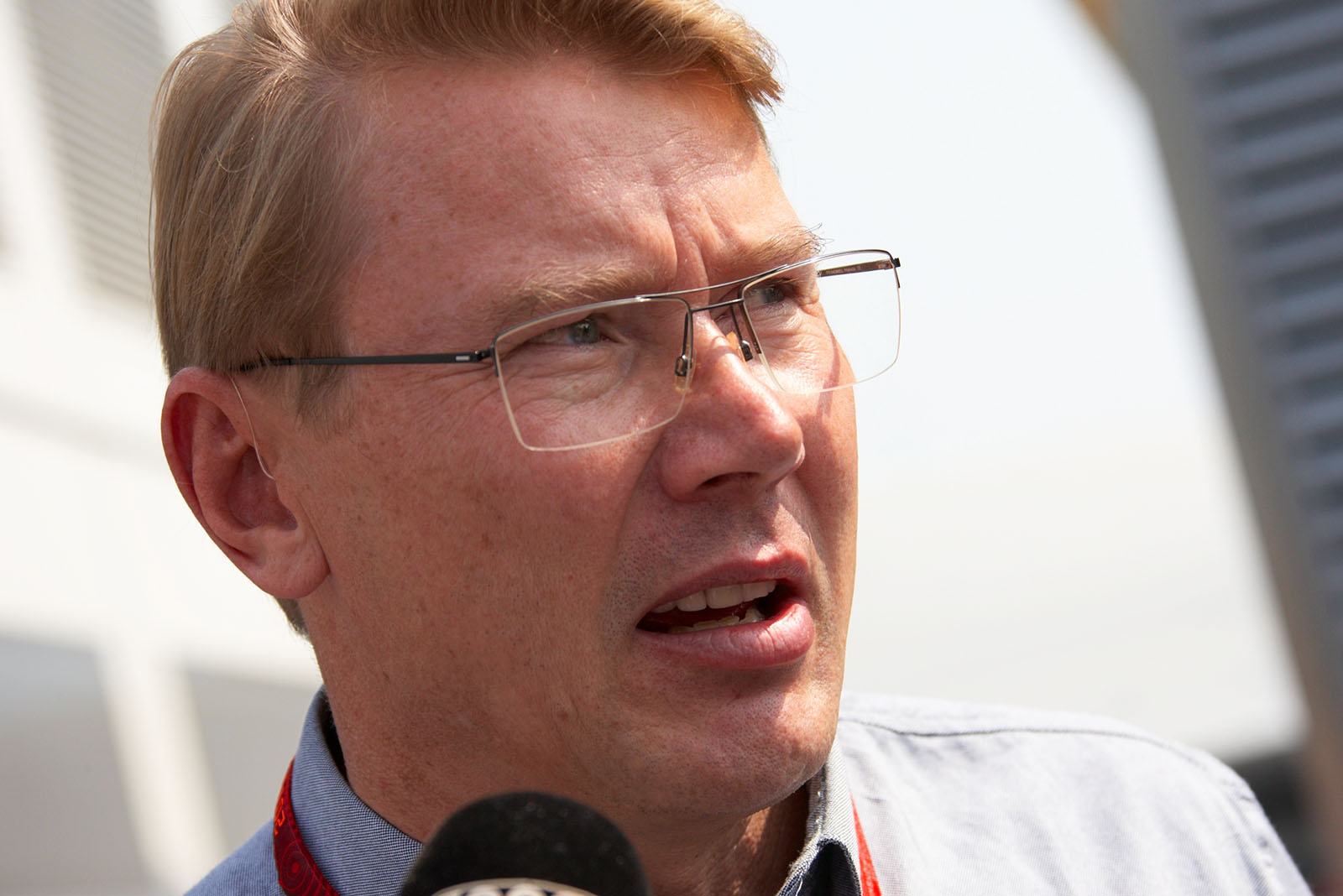 Mika Hakkinen, F1 World Champion in 1998 and '99, Monza, Italian Grand Prix, 2016