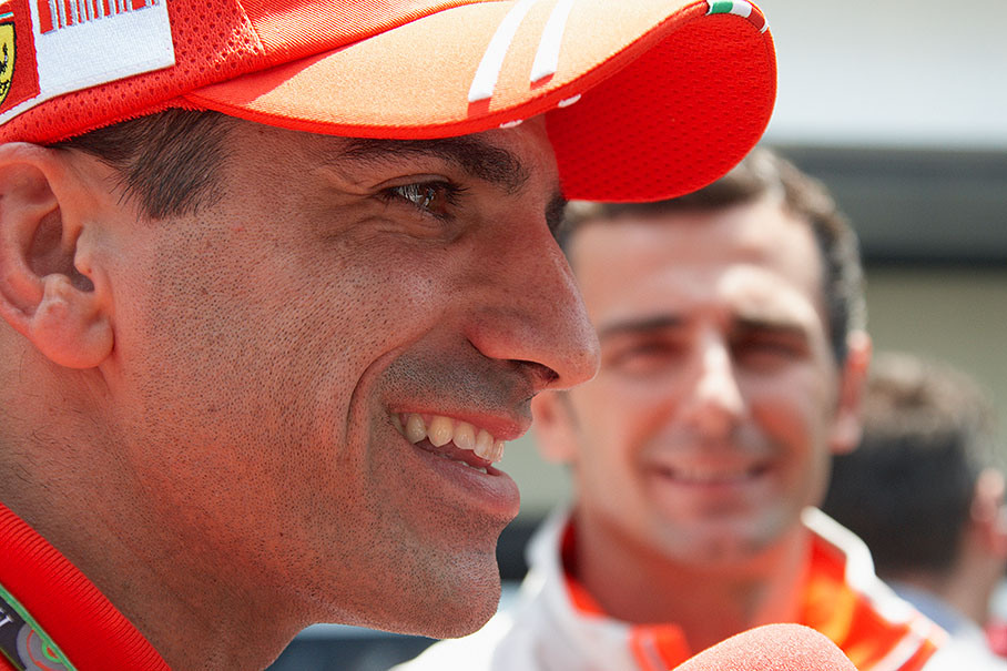 Ferrari test driver Marc Gene