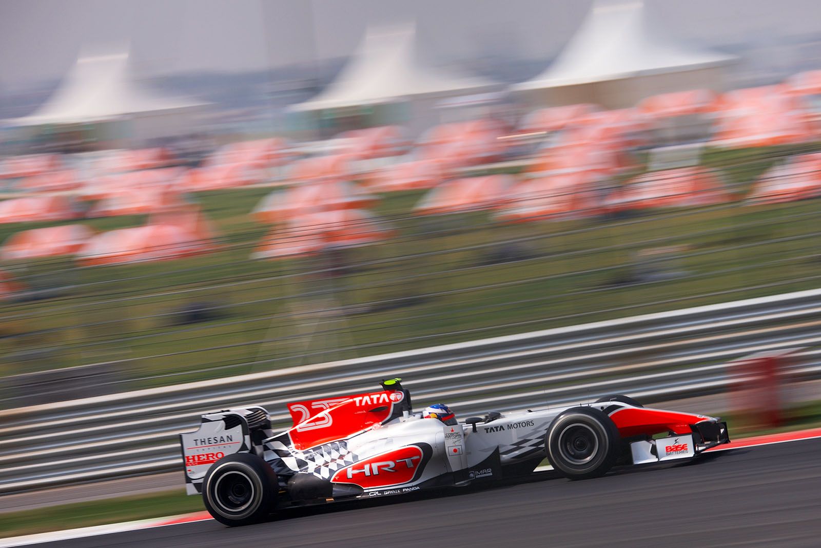 Daniel Ricciardo on HRT-Cosworth