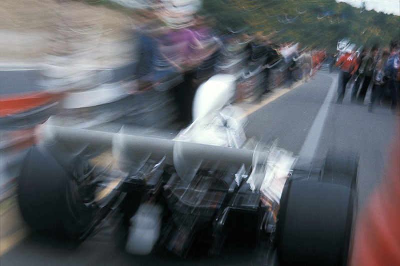 Denny Hulme on McLaren-Cosworth M19C, French GP Clermont-Ferrand 1972