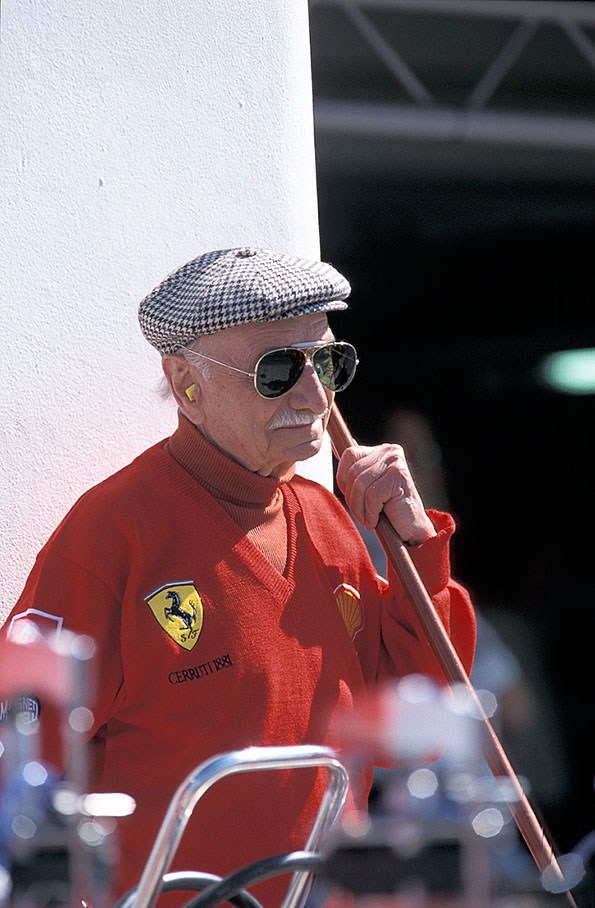 Ferrari fan Silvio Ferri
