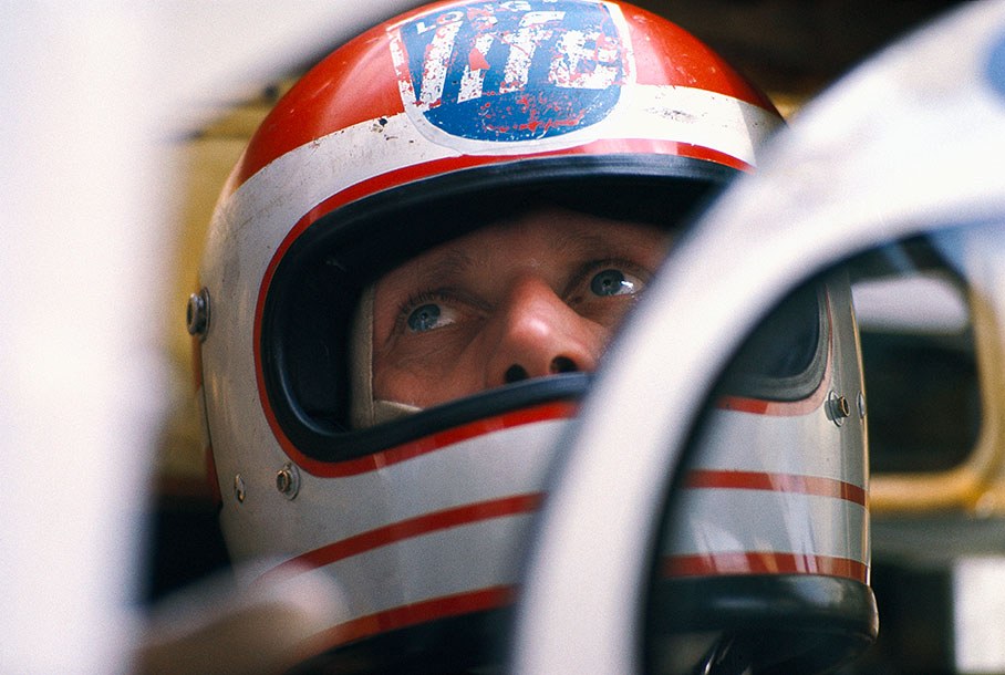 Helmut Marko behind the wheel of the Porsche 917K #030, 1000km Zeltweg 1971