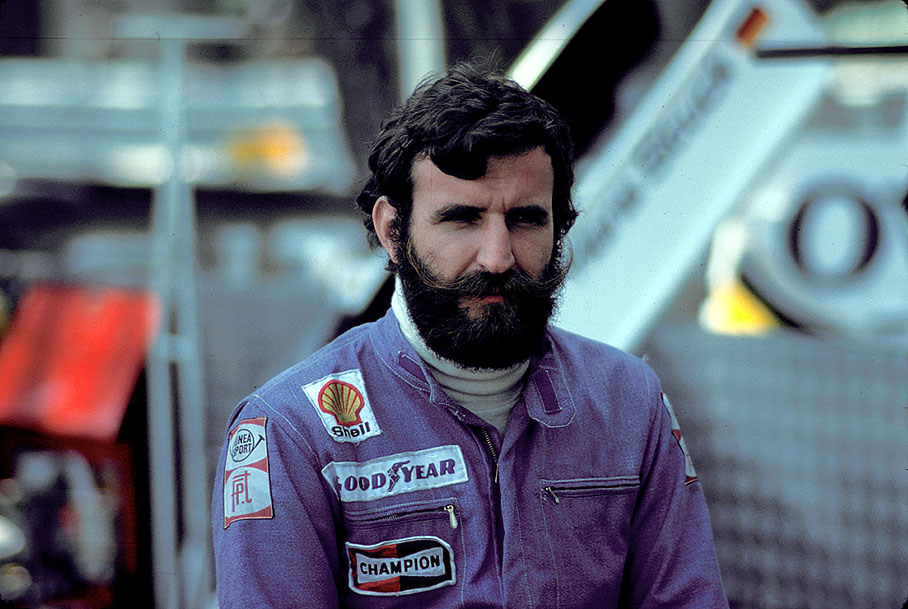 Austrian journalist and race driver Harald Ertl, Monaco GP 1976