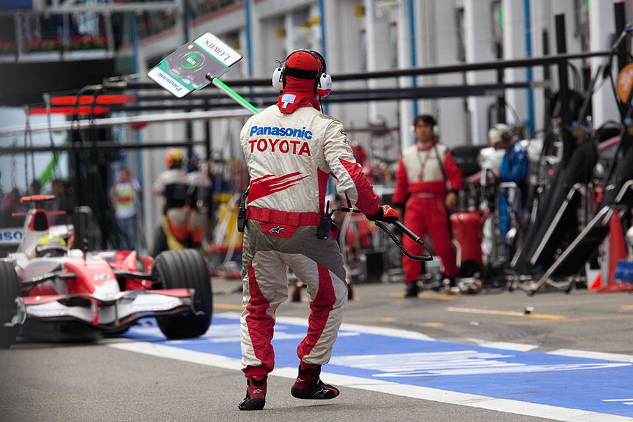 Toyota's 'lollipop man' welcomes Ralf Schumacher