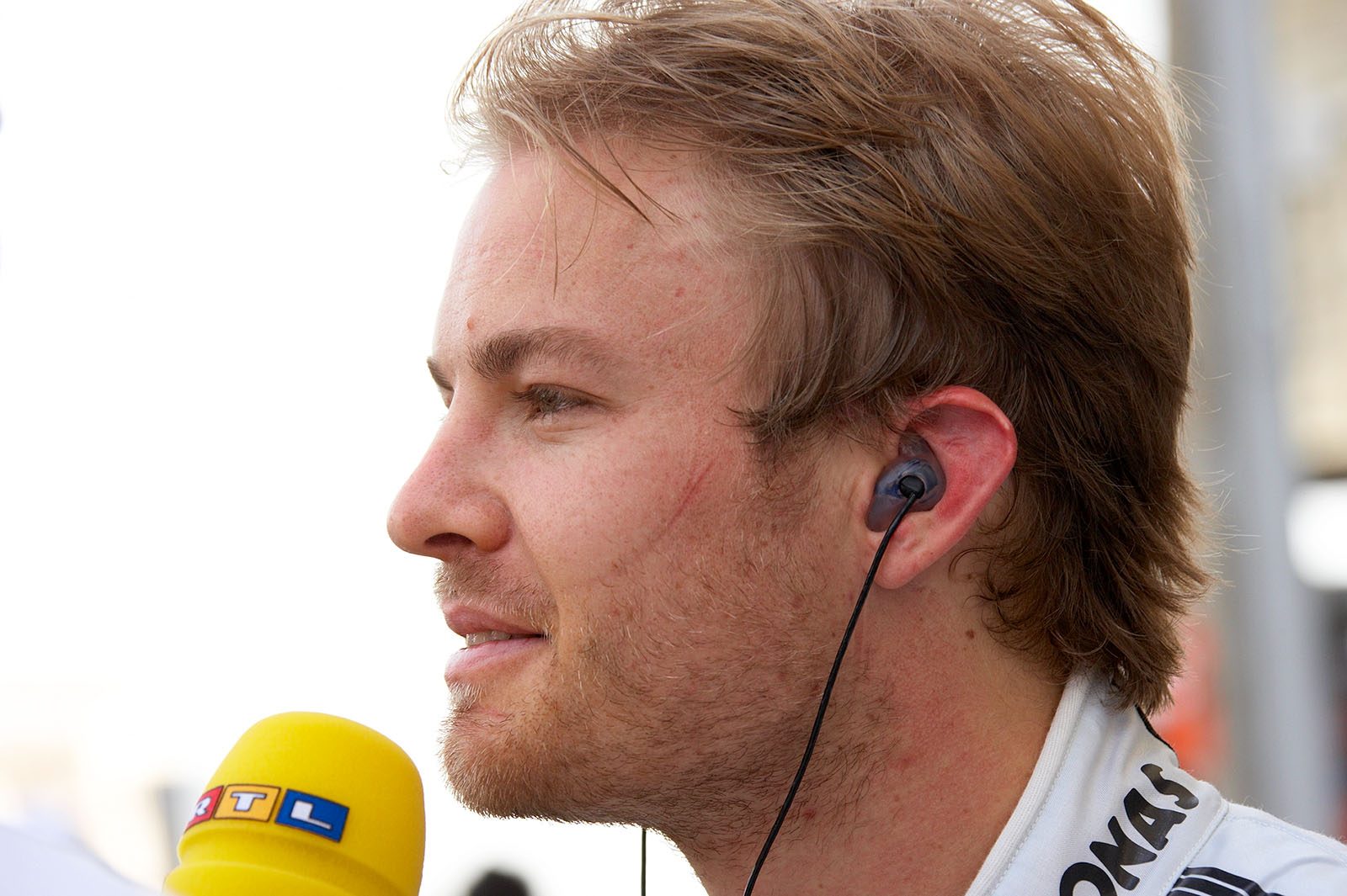Polesetter Nico Rosberg of Mercedes GP