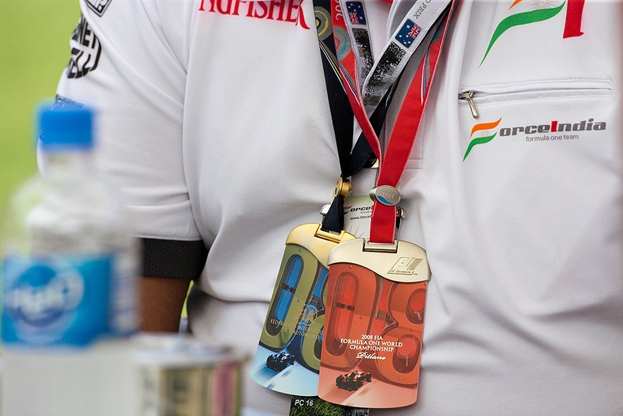 Force India team principal Vijay Mallya's credentials