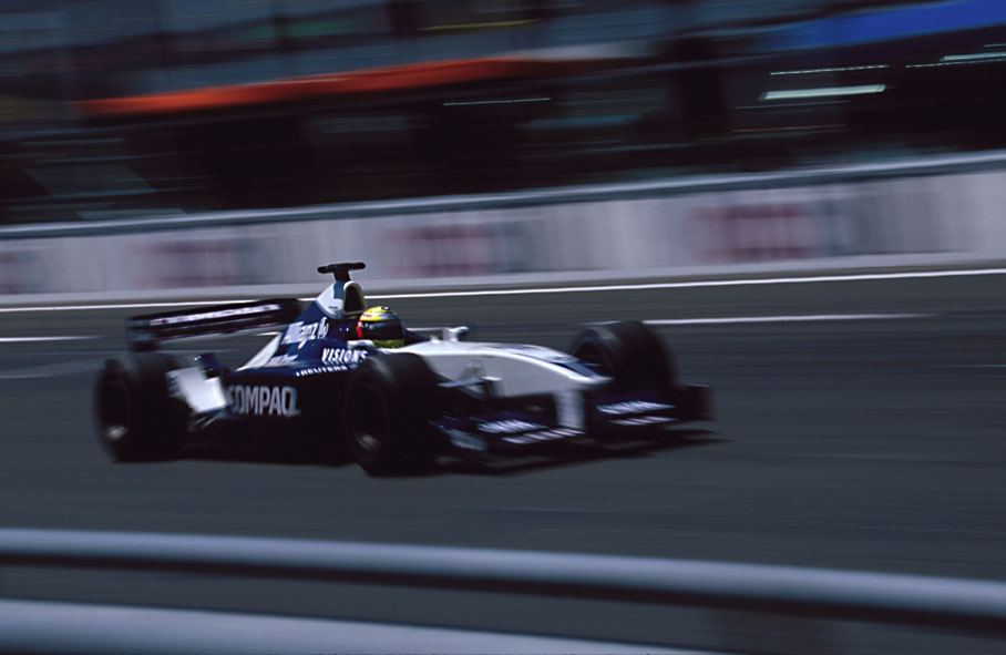 Ralf Schumacher, pan-shot