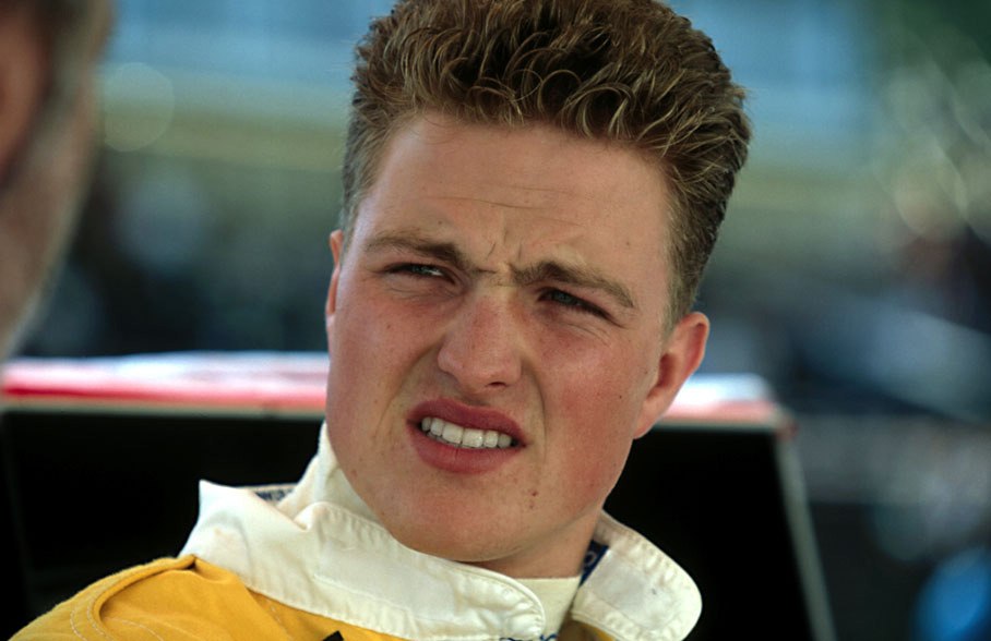 Ralf Schumacher, 20 years old, during his first season in Formula 1