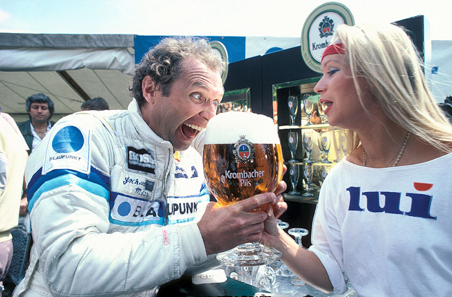 Jochen Mass needs a beer, 200 Meilen von Nürnberg, Norisring 1984