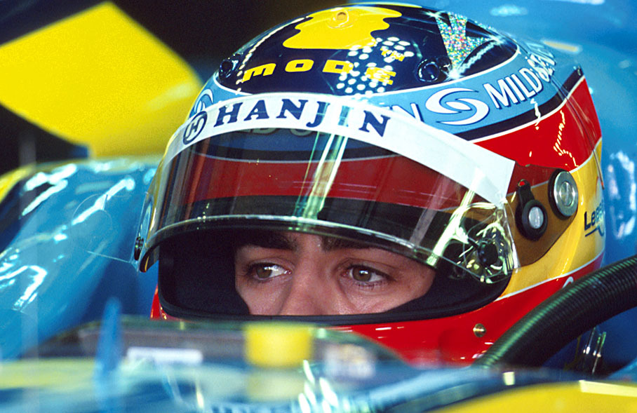 Fernando Alonso of Renault