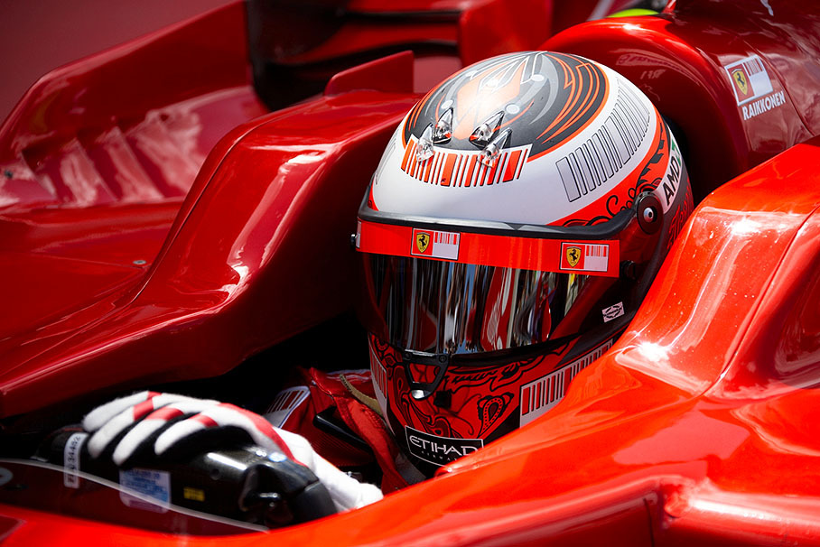 Kimi Raikkonen after Q3