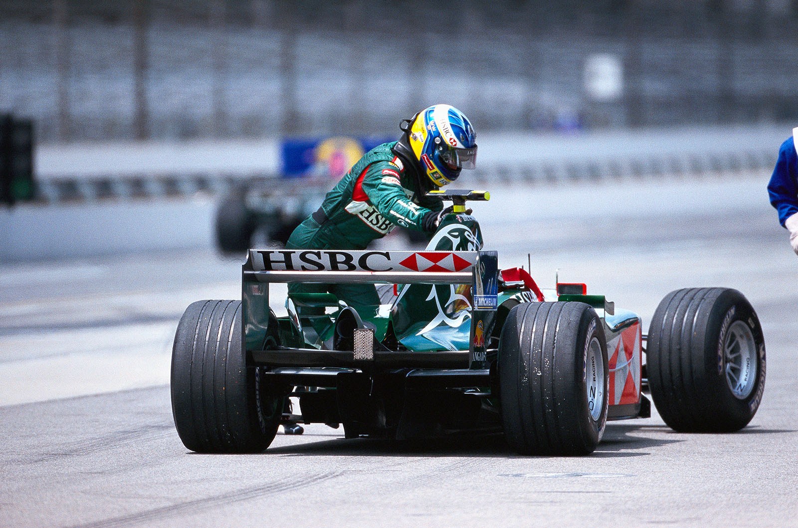 Jaguar's 3rd Friday driver, Swede Bjorn Wirdheim