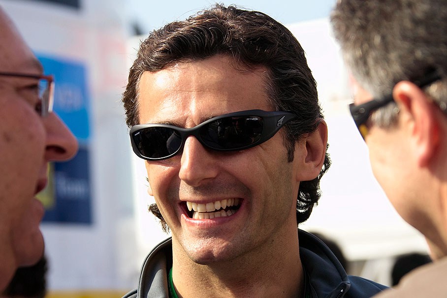 Spanish Pedro da la Rosa - former F1 pilot with Jordan, Arrows and Jaguar until 2002 and now McLaren test driver