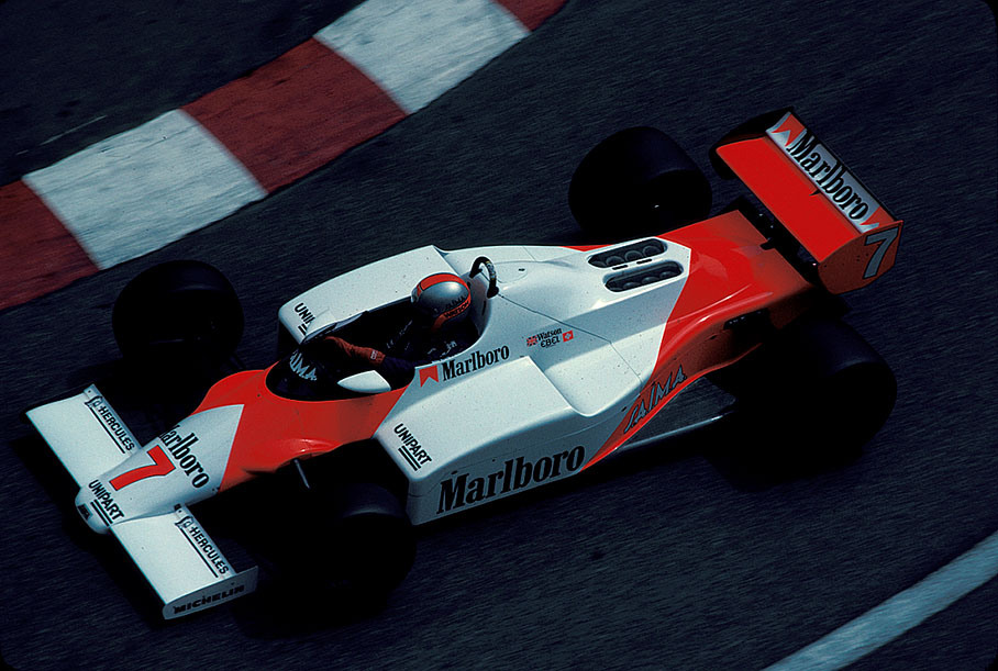 John Watson could not qualify in the McLaren-Cosworth for the race