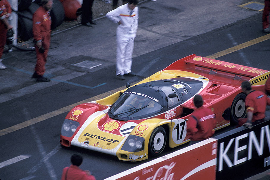 Le Mans 24h 1988, Porsche 962C (# 17 H.-J. Stuck, Klaus Ludwig, Derek Bell)