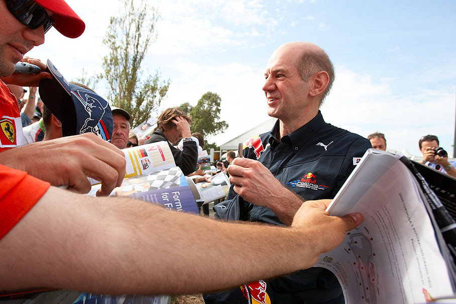 Red Bull chief designer Adrian Newey