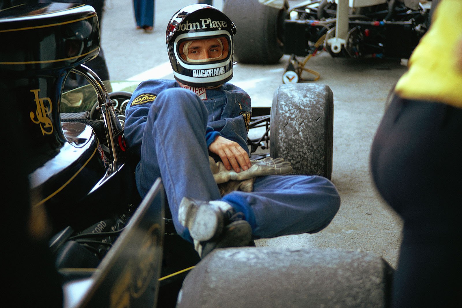 Lotus driver Jacky Ickx