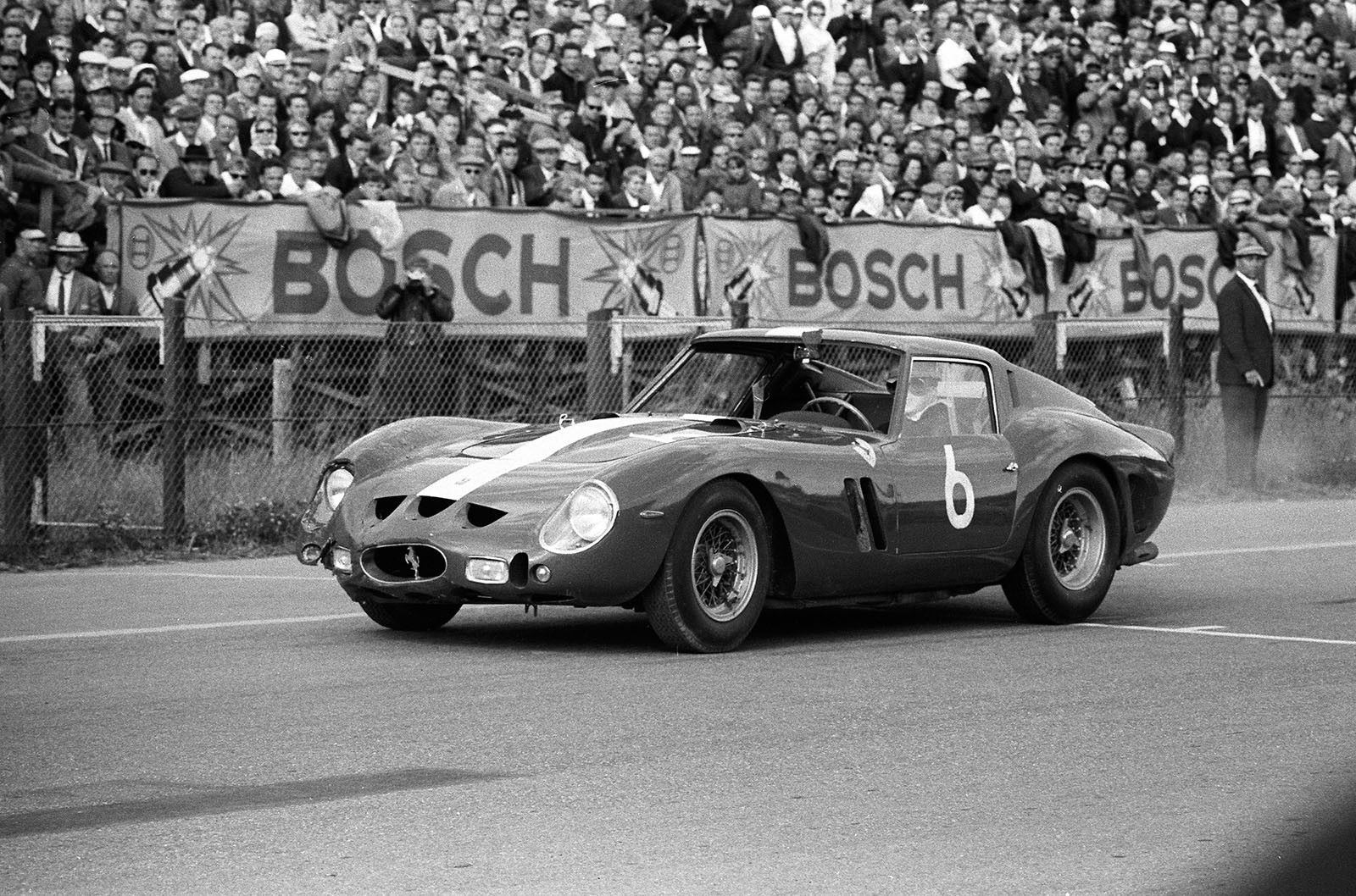 Kalman von Csazy (CH) on Ferrari 250 GTO #3809GT, Grand-Tourisme-Rennen Solitude 1962