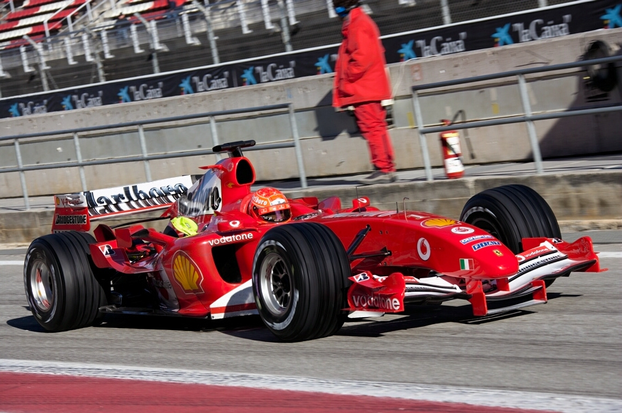 Preseason testing week at Barcelona, 15.-17.2.2005