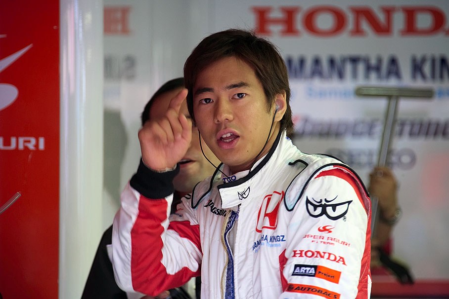 Super Aguri driver Sakon Yamamoto
