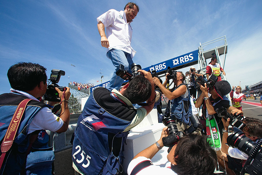Local hero Jacques Villeneuve
