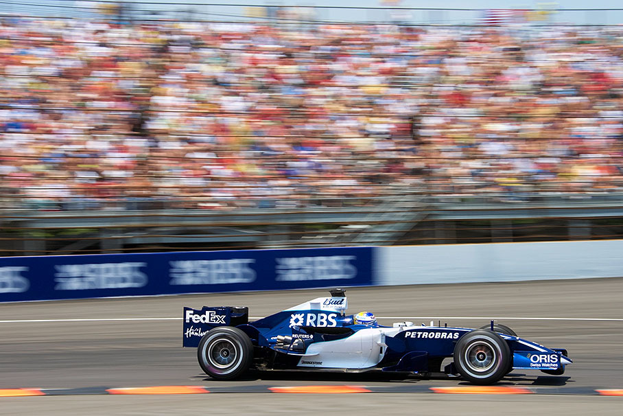 Nico Rosberg in his Williams