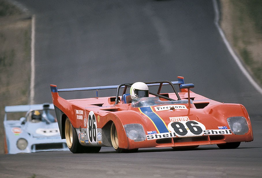 Second placed Ferrari 312PB# 0894 driven by Ronnie Peterson (S) and Tim Schenken (AUS)