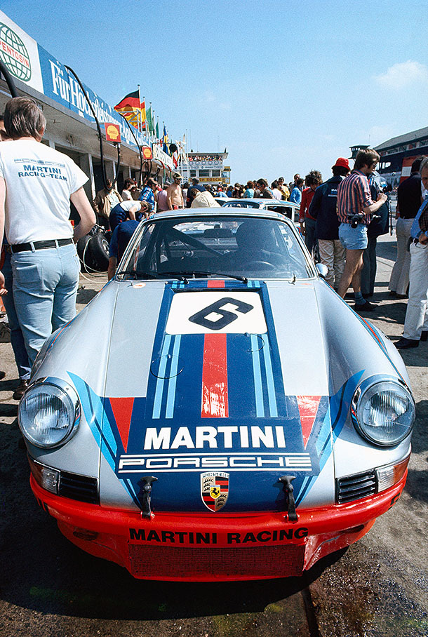 Gijs van Lennep (NL) and Herbert Mueller (CH) drove the Porsche Carrera RSR 911 360 0686 R7 entered by Martini Racing/Porsche AG to fifth position