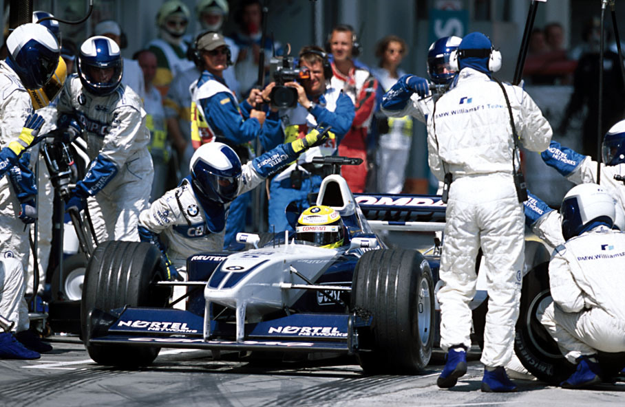 Ralf Schumacher, pitstop
