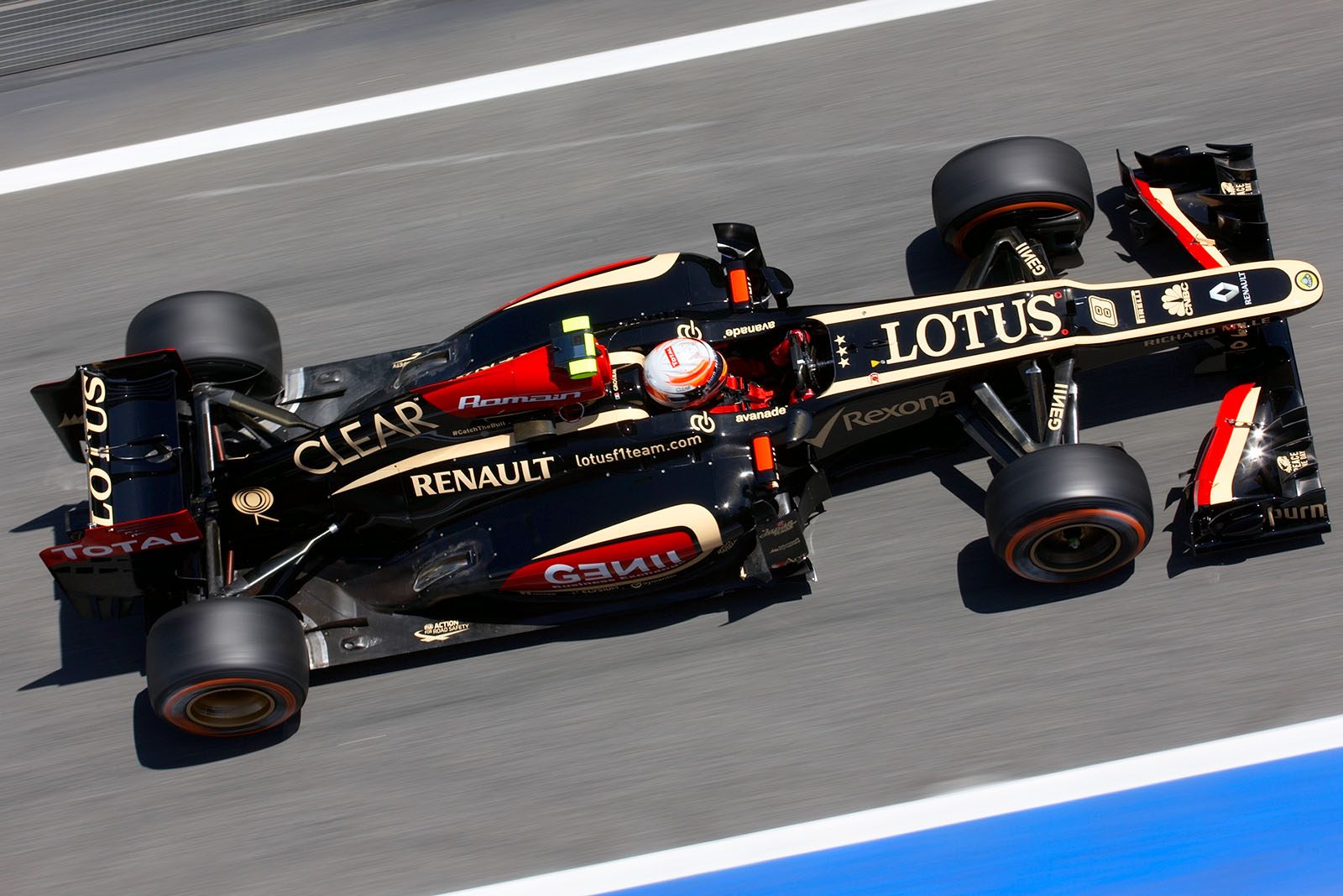 Romain Grosjean, Lotus-Renault