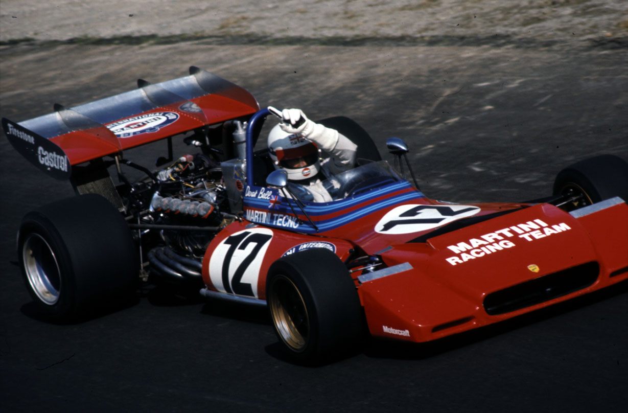 Derek Bell could not qualify the Tecno PA123 for the Italian GP 1972