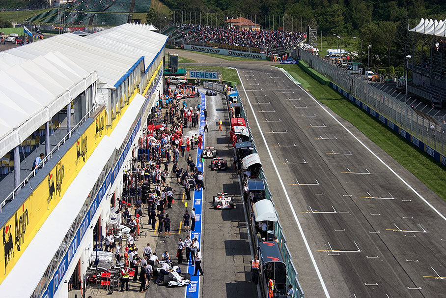 Pit lane