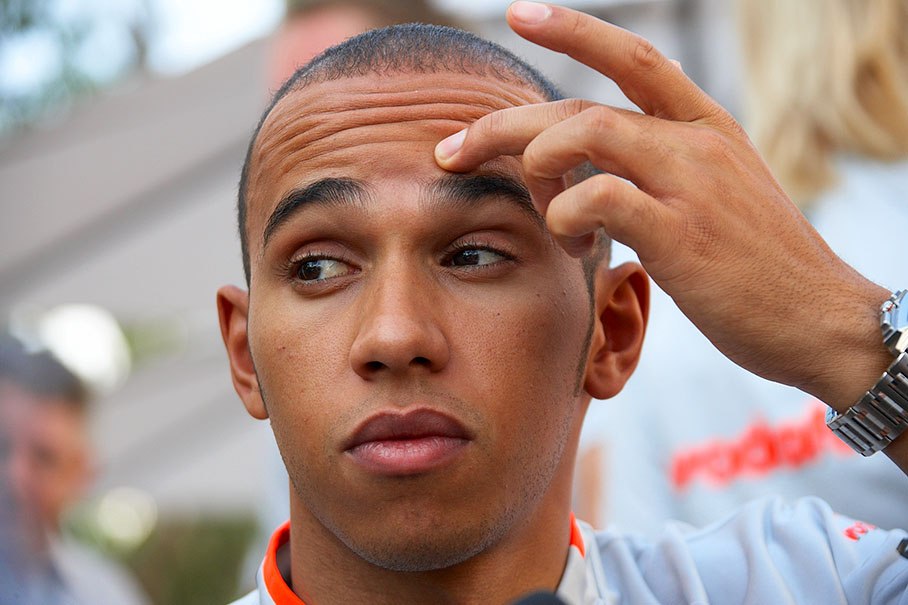 McLaren's Lewis Hamilton